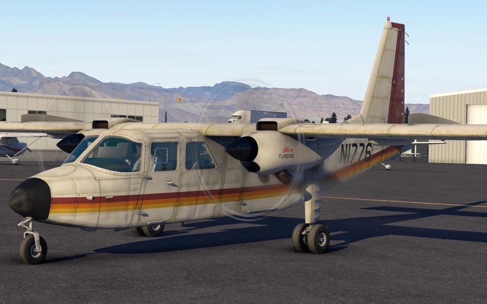 TorqueSim BN-2T Turbine Islander