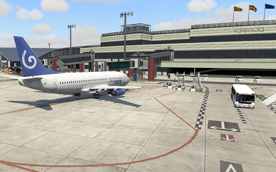 Icarus Simulations: Valencia Airport - LEVC